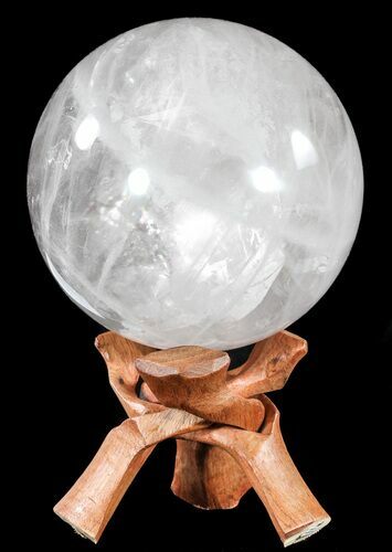 Polished Quartz Sphere - Madagascar #54703